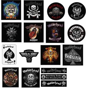 official MOTORHEAD / LEMMY merchandise SEW ON PATCH overkill bad magic bomber