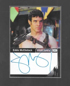Warehouse 13 Season 3 2013 Autograph Card Eddie McClintock Pete Lattimer - Picture 1 of 2