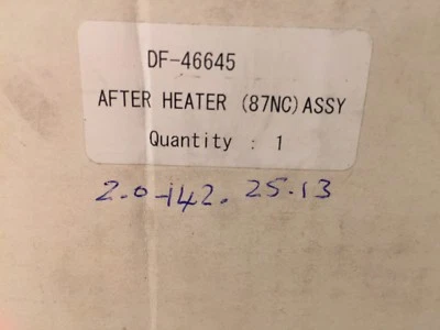 GENUINE MUTOH AFTER HEATER ASSY 87 DF-46645 - Image 1 of 4
