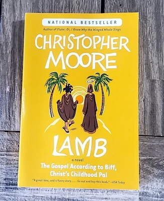 2004 Christopher Moore LAMB The Gospel According to Biff PARACHRISTIAN HUMOR  - Image 1 of 4