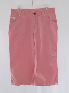Columbia Girls Size 14 Youth Pink Cargo Capri Cropped Pants - Picture 1 of 10