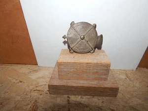 Antique African Bronze Ashanti / Asante Bronze Turtle Pendant - Picture 1 of 8