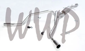 Stainless CatBack Muffler Exhaust 03-07 Chevy Silverado GMC Sierra V8 Reg/StdCab - Picture 1 of 3