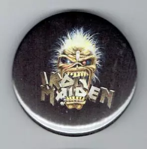 Iron Maiden ~ Metallstift mit Logo - Bild 1 von 1