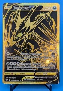 Juego de cartas coleccionables Pokémon Eternatus V SV121/SV122 2021 Holograma brillante raro Destinos brillantes casi como nuevo - Imagen 1 de 11