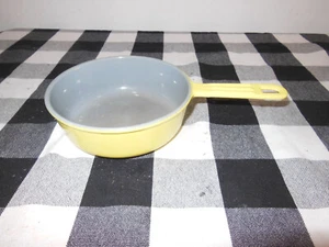 Vintage Descoware Gusseisen emailliert Soßenpfanne 99-a Belgien gelb - Bild 1 von 6