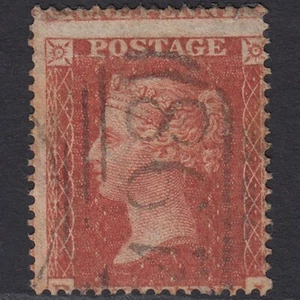 W12_25 GB QV 1855 1d PLATE 13 SG26-C5(1) RJ GU MANCHESTER 498 LARGE MISPERF TEAR - Picture 1 of 2