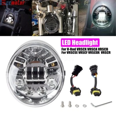 Faro LED para Harley Vrod V-ROD VRSC VRSCAW VRSCDX Muscle VRSCF 07-17 Foto 1 de 4