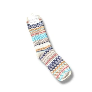 Calze più morbide del mondo collezione weekend tortora multicolore calze fuzzy NUOVE - Foto 1 di 4