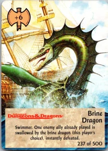 Spellfire 4th Edition Brine Dragon 237/500 - Picture 1 of 1