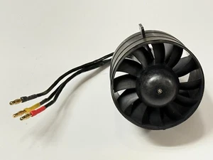 Spektrum 80mm Motor and Fan Brushless Inrunner Motor; 3665-2170Kv 4-Pole - Picture 1 of 3