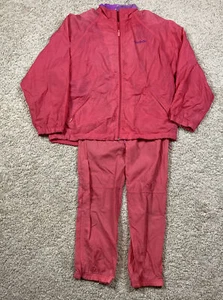 Vintage Retro Reebok Women’s Pink Track Suit Jacket Pants Set Size Medium - Picture 1 of 11