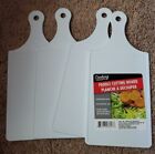 NEW Lot Of 4 Cooking Concepts Double-Sided Paddle Cutting Boards, 12.5 in
