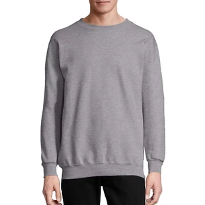 Sudadera para hombre Hanes Ultimate algodón peso pesado, gris Oxford, 2XL - Imagen 1 de 4