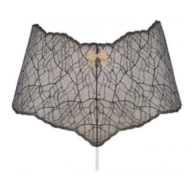 Bracli Sydney Perlen Panty schwarz Perlenslip String Highwaist Reizwäsche Sexy - Bild 1 von 4