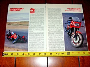 1983 KAWASAKI GPZ1100 ORIGINAL ARTICLE - Picture 1 of 3