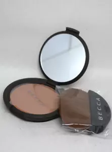 BECCA perfect Skin Mineral Powder Foundation TOBACCO with Brush .33 oz New - Picture 1 of 4