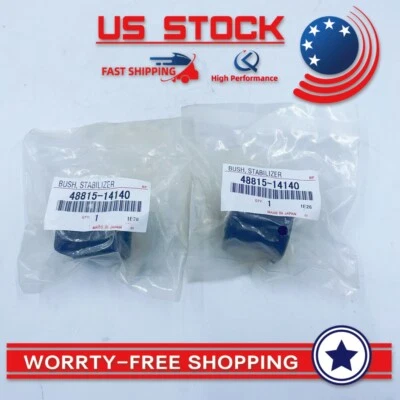 OEM REAR STABILIZER BAR BUSHING SET FOR TOYOTA 4RUNNER LEXUS GX470 48815-14140 - Image 1 of 4