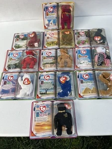 TY Teenie Beanie Babies 2000 McDonalds Happy Meal Complete Set 11 CARDED/SEALED - Picture 1 of 1