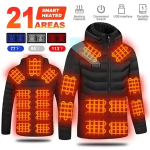 21 Zone USB Heizweste 🔥 für Herren & Damen | Neu Perfekte Wärmung❄️ - Bild 1 von 22