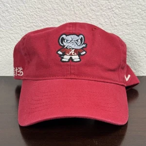 Alabama Crimson Tide Hat Cap Strap Back NCAA Football Tokyo-Dachi Mascot Mens - Picture 1 of 11