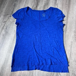 Banana Republic Malibu Tee T-Shirt blue size M - Picture 1 of 7