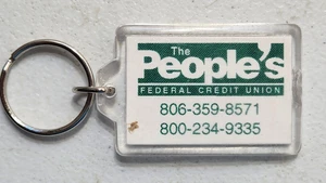 The People's Federal Credit Union Keychain - Picture 1 of 3