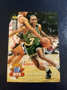 Dee Brown Boston Celtics 1994 - 1995 CC Silver Signature JAPANESE #167 RARE - Picture 1 of 2