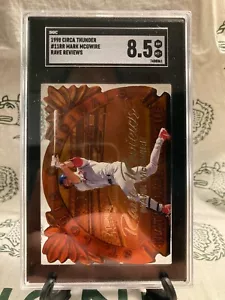 Mark McGwire 1998 Circa Thunder Rave Reviews SGC Graded 8.5 NM MT+ Cardinals #11 - Picture 1 of 2