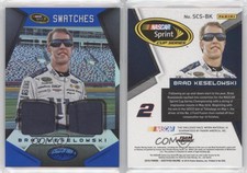 2016 Certified Sprint Cup Swatches Mirror Blue /50 Brad Keselowski #SCS-BK