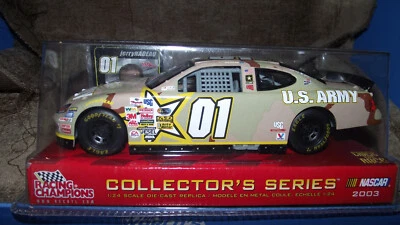 Racing Champions-1/24-Jerry Nadeau - 2003 - NASCAR-罕见迷彩 - 庞蒂亚克 — 第 1/2 张图片