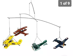 Modelli Autentici Flight Mobile AP120 1920 Aereo Volante Nursery Mobile OpenBox - Foto 1 di 5
