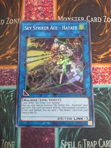 Yu-Gi-Oh! Sky Striker Ace - Hayate CYHO-EN047 Super Rare Unlimited Near Mint - Picture 1 of 4