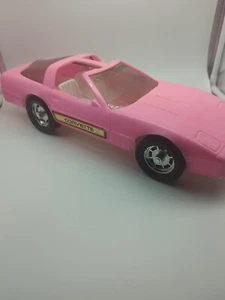 Vintage 1980s Barbie Pink Chevy Corvette. Gay Toys Inc. - Picture 1 of 7