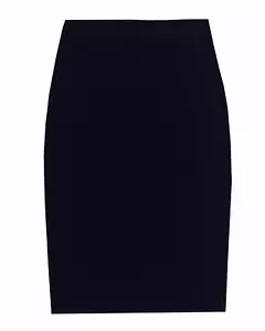 WOMEN'S LADIES PLAIN STRETCH BODYCON MIDI OFFICE PENCIL SKIRT SIZES 6- 24 - Picture 1 of 45