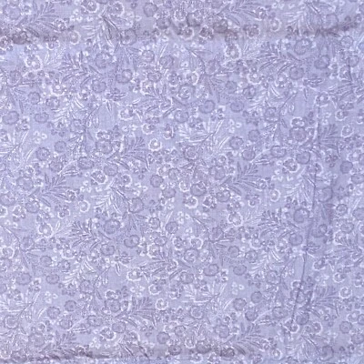 1.1 YD Soft Purple Ditsy Floral Fabric Cotton Print - Image 1 of 4