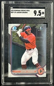 Jaison Chourio 2022 Bowman Chrome 1st Prospects #BCP-174 SGC 9.5 Mint+ Cleveland - Picture 1 of 3