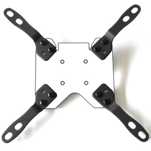 VESA Adapter für TV & Monitor Wandhalterung VESA 100 x 100 auf VESA 200 x 200 - Picture 1 of 5