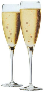 Congratulations Greeting Card - Champagne Flutes - Picture 1 of 2