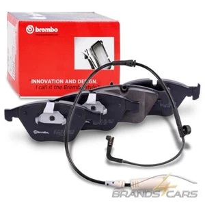 BREMBO BREMSBELÄGE BREMSBELAGSATZ + WARNKONTAKT VORNE FÜR BMW 5-ER E60 E61 - Bild 1 von 11