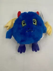 2016 Monsters Great Adventures Batch 01 Of 01 Blue W/ Yellow Wings 8" Plush - Picture 1 of 10