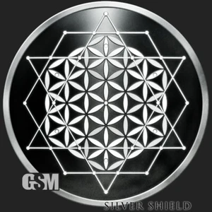 2021 1 OZ Flower of Life Tetrahedron Proof "In-Hand" Silver Shield .999 Pure - Picture 1 of 3