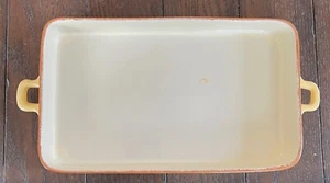 Vietri Cucina Fresca Rectangular Casserole Dish 12 1/4" Saffron Cream Italy - Picture 1 of 5