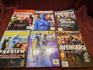 Entertainment Weekly Magazine Lot - MARVEL - Stan Lee, X-Men, Avengers Lot of 6 - Bild 1 von 7