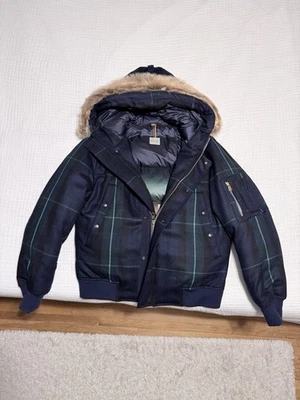 *NEW* Paul Smith Plaid Wool/Cashmere Down Parka - Men’s Size Large - Image 1 of 4