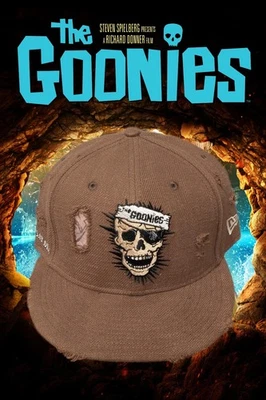 💀 The Goonies * Gorra ajustada New Era 5950 7 1/4 exclusiva limitada *One Eyed Willy Foto 1 de 4