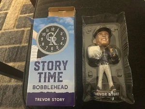 NUOVISSIMO Trevor Story Time Colorado Rockies Bobblehead SGA 2021 - Foto 1 di 2