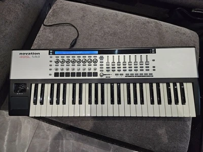 Novation Remote 49 SL Mk2 Midi Controller Keyboard USB and cable+ sustain pedal. - Image 1 of 4