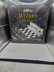 Harry Potter Wizard Chess Set Board Game The Noble Collection Complete - Picture 1 of 6