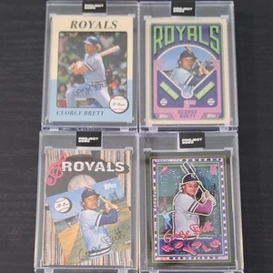 George Brett Topps Project 2020 4 Card Lot - Picture 1 of 2